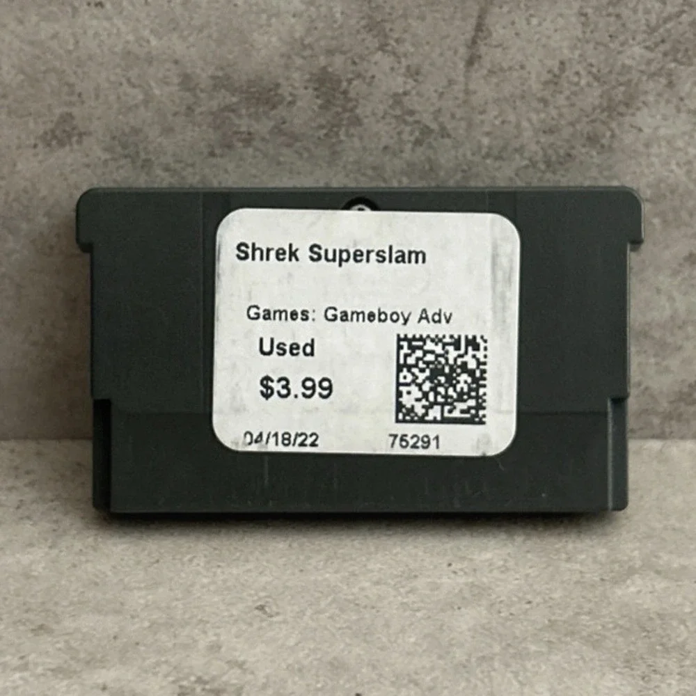 Shrek Super Slam Game boy Advance GBA cartridge only - Authentic Tested